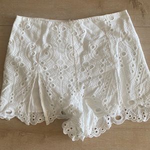 Lace shorts